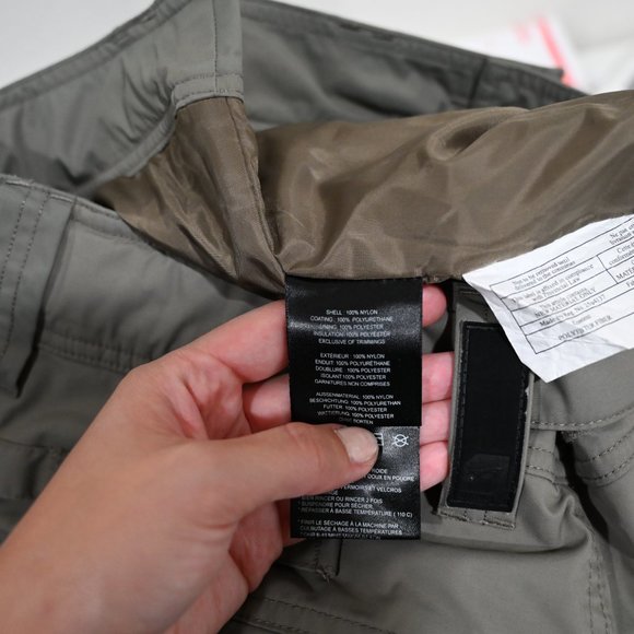 Orage Prime 10 Taupe Ski Snowboard Pants | Size XS - Picture 12 of 13